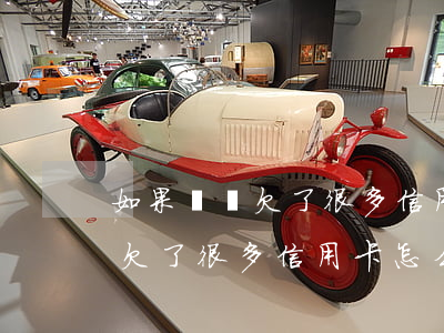 如果國內欠了很多信用卡怎么辦-如果國內欠了很多信用卡怎么辦呢