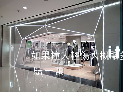 如果撞人輕傷大概賠多少錢(被車撞輕傷一般賠一萬)