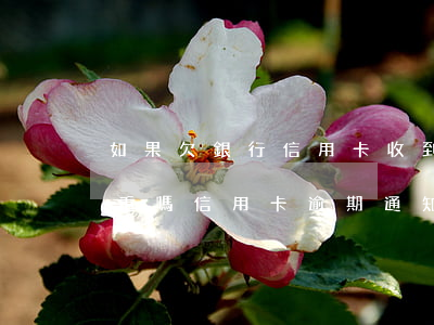 如果欠銀行信用卡收到告知書嚴(yán)重嗎（信用卡逾期通知函銀行）