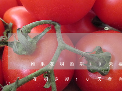 如果花唄逾期10天要多久恢復(fù)-花唄逾期10天會有什么后果?,有獎問答