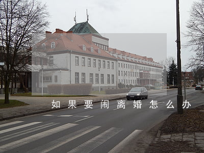 如果要闹离婚怎么办