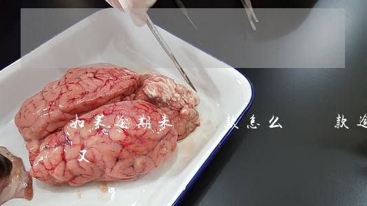 如果逾期未還貸款怎么辦(貸款逾期了怎么辦又沒錢還)