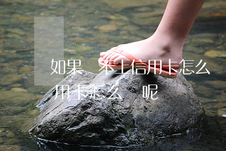 如果還不上信用卡怎么辦呢-如果還不上信用卡怎么辦呢