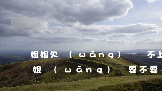 姐姐欠網(wǎng)貸還不上要幫忙嗎(姐姐網(wǎng)貸要不要幫忙還)