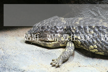 姑姐離婚需要住婆家嗎(姑姐離婚住娘家好嗎)