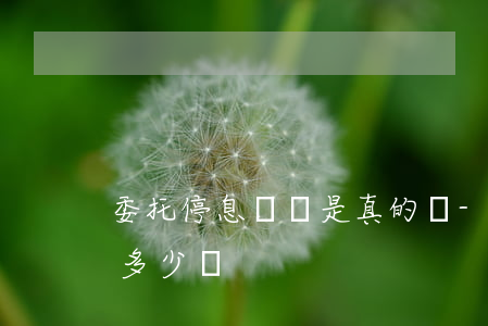 委托停息掛賬是真的嗎-委托律師停息掛賬多少錢