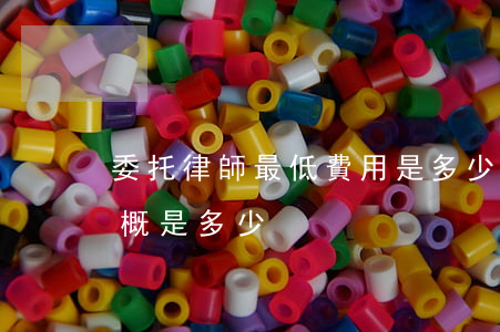委托律師最低費用是多少(委托律師的費用大概是多少)