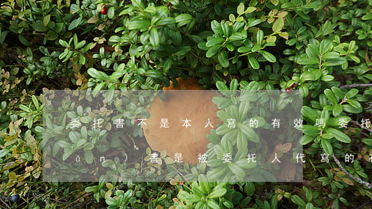 委托書不是本人寫的有效嗎(委托受權(quán)書是被委托人代寫的有效嗎?委托人沒簽字)