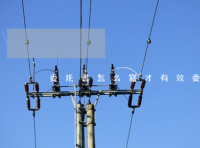委托書怎么寫才有效(委托書怎么寫)