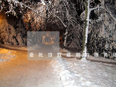 委托贷款逾期的账务处理(贷款逾期银行起诉)