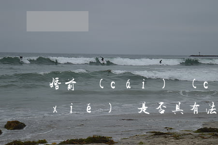 婚前財(cái)產(chǎn)分割協(xié)議是否具有法律效力