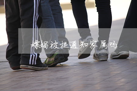 嫖娼被捉通知家属吗