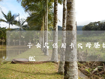 子女欠信用卡父母骚扰(子女欠信用卡父母骚扰)