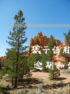 孩子信用卡逾期和父母有關系嗎(孩子信用卡逾期和父母有關系嗎)