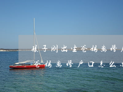 孩子刚出生爸妈离婚户口怎么办(孩子刚出生爸妈离婚户口怎么办)