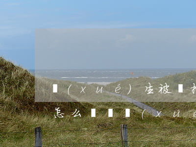 學(xué)生被車撞了對方全責(zé)怎么賠償(學(xué)生被車撞傷如何索賠)