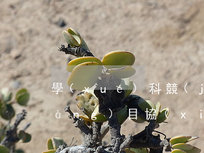 學(xué)科競(jìng)賽項(xiàng)目協(xié)議書(shū)