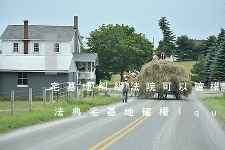宅基地糾紛法院可以確權(quán)嗎(民法典宅基地確權(quán))