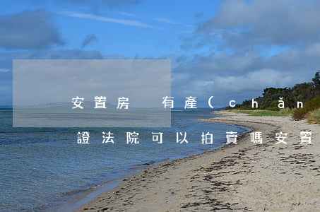 安置房沒有產(chǎn)權(quán)證法院可以拍賣嗎(安置房沒證可以買賣嗎)