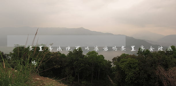 安置房法院可以冻结吗(安置房会被法院拍卖吗)