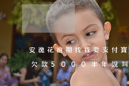 安逸花逾期找我要支付寶微信流水-安逸花欠款5000半年說叫我去派出所做筆錄?