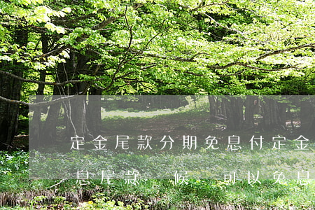 定金尾款分期免息 付定金時候沒點24期免息尾款時候還可以免息嗎