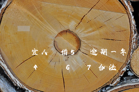 宜人貸借5萬逾期一年變8萬-宜人貸借了4萬還6萬7合法嗎