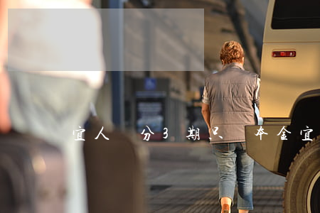 宜人貸分3期只還本金(宜人貸可以分36期嗎)