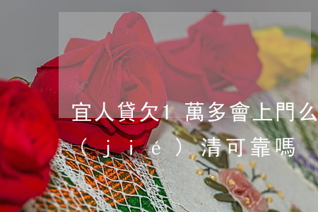 宜人貸欠1萬多會上門么(宜人貸1000結(jié)清可靠嗎)