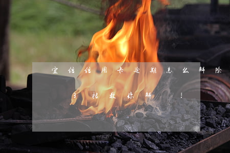宜信信用卡逾期怎么解除(信用卡逾期怎么辦?這3招教你解決!)