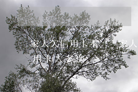 家人欠信用卡不還,對家人有影響嗎（親人欠信用卡太多次）