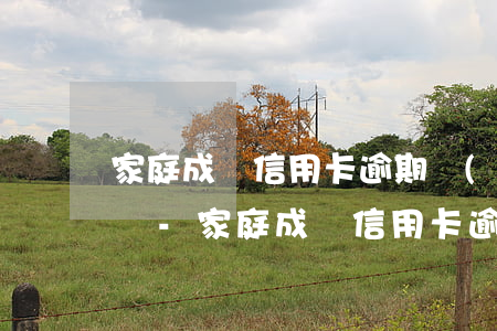 家庭成員信用卡逾期會(huì)影響我的嗎-家庭成員信用卡逾期會(huì)影響我的嗎知乎