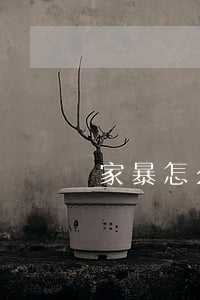 家暴怎么離婚