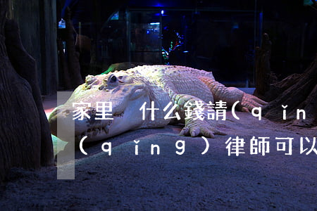 家里沒什么錢請(qǐng)律師(沒有錢請(qǐng)律師可以自己起訴嗎)
