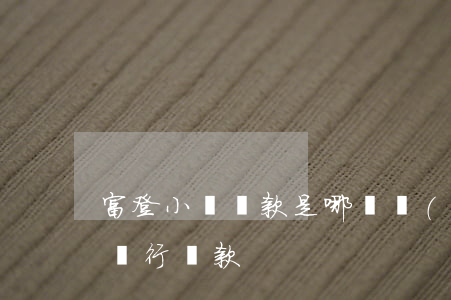 富登小額貸款是哪個網(wǎng)貸(富登銀行貸款)