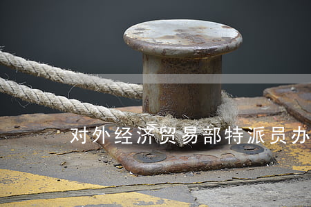 对外经济贸易部特派员办事处暂行条例