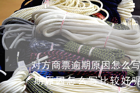 对方商票逾期原因怎么写比较好(对方商票逾期原因怎么写比较好呢)