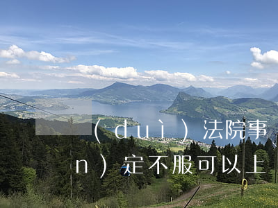 對(duì)法院事實(shí)認(rèn)定不服可以上訴嗎(對(duì)事實(shí)認(rèn)定不服 上訴)