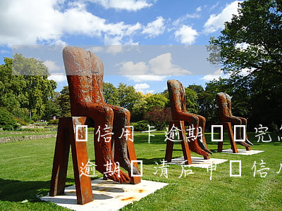 對信用卡逾期沒還完怎么辦(嚴(yán)重逾期還清后申請信用卡)
