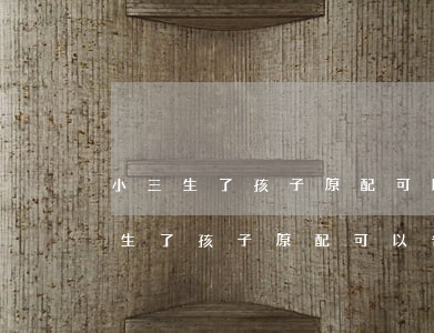 小三生了孩子原配可以告小三嗎(小三跟老公生了孩子原配可以告小三嗎)