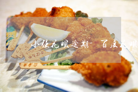 小强花呗 逾期-百度花呗逾期