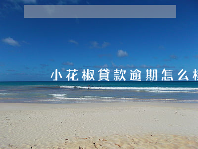小花椒貸款逾期怎么樣