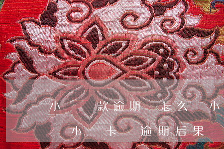 小贏還款逾期會怎么樣(小贏卡貸逾期會怎么樣?小贏卡貸逾期后果)
