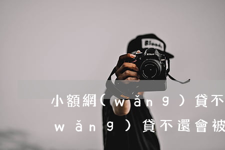 小額網(wǎng)貸不還會被起訴嗎(網(wǎng)貸不還會被起訴嗎?)