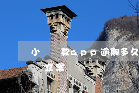 小額貸款app逾期多久起訴(貸款平臺逾期會立案嗎)