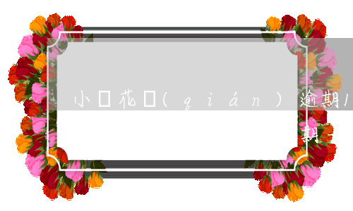 小鵝花錢(qián)逾期1天有影響(小鵝花錢(qián)逾期一天還款還能再借嗎)