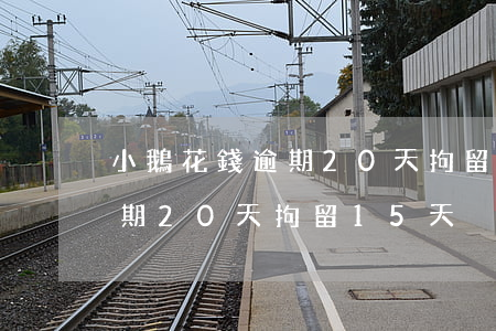 小鵝花錢逾期20天拘留15天(小鵝花錢逾期20天拘留15天)