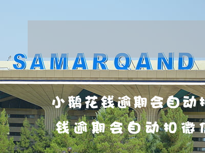 小鹅花钱逾期会自动扣微信的钱吗-小鹅花钱逾期会自动扣微信的钱吗安全吗