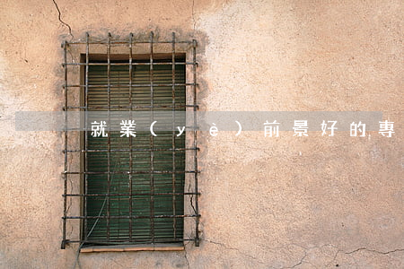 就業(yè)前景好的專業(yè)排名