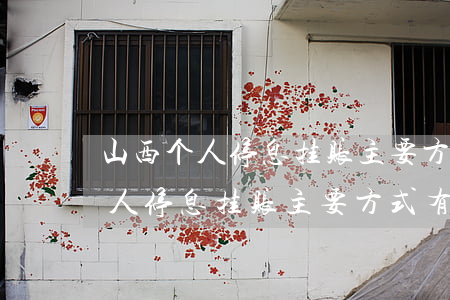 山西个人停息挂账主要方式有哪些-山西个人停息挂账主要方式有哪些呢